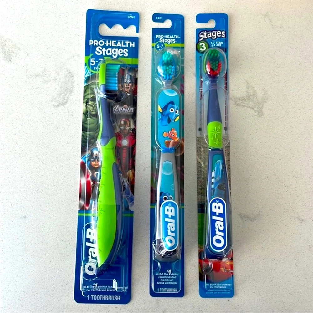 Oral B Kids’ Character Tooth Brushes (5)